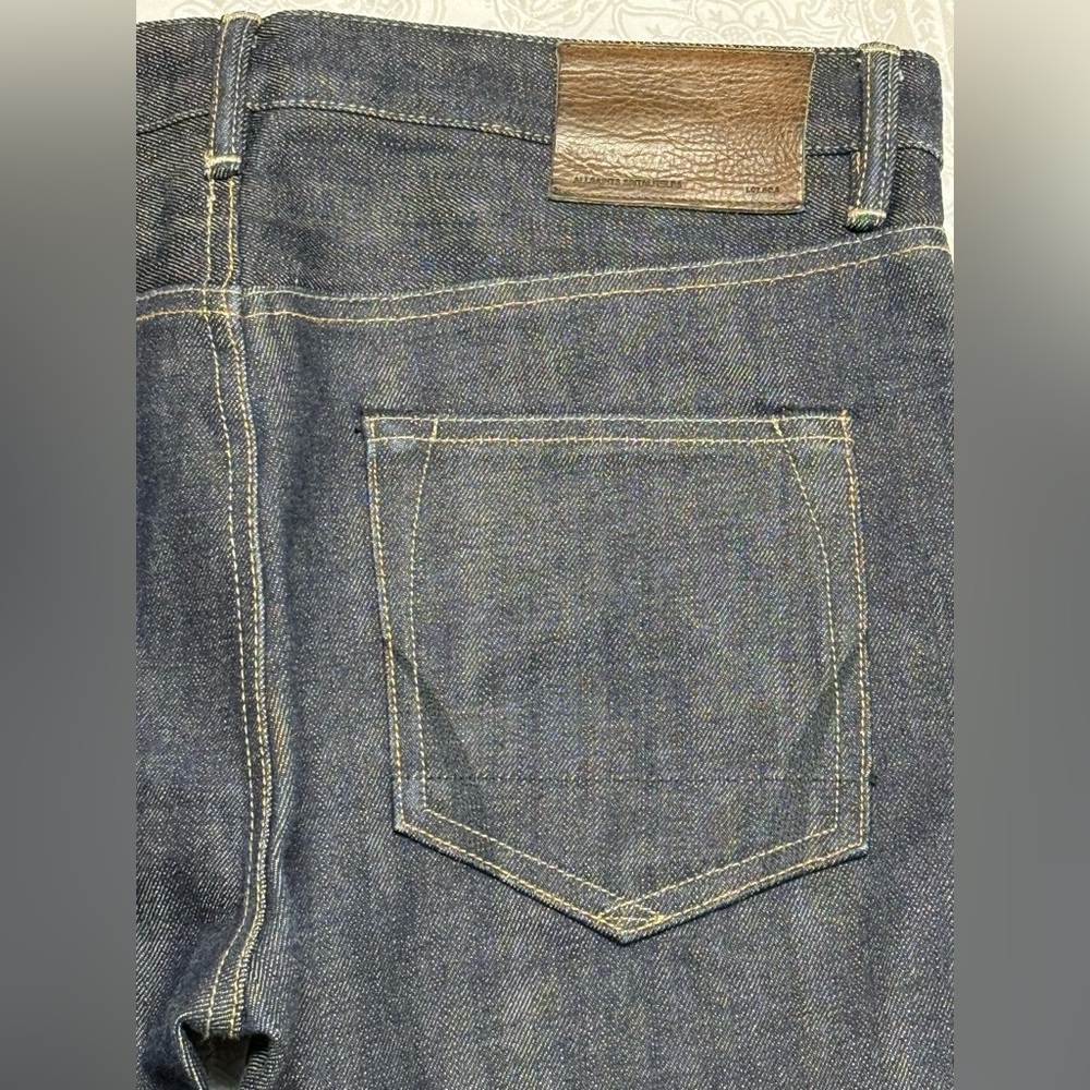 AllSaints Selvedge Raw Denim – Cigarette Fit – Size 30 - Picture 4 of 8